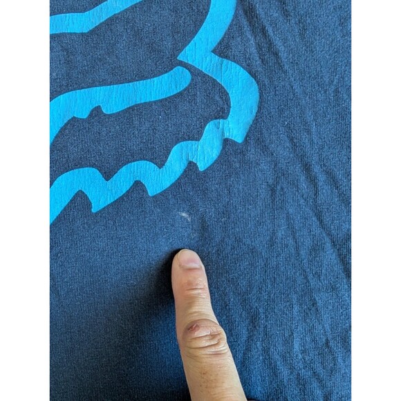 Fox Racing Vintage Y2K Skater HipHop Classic 90s 2000s Graphic Print Shirt - Picture 8 of 8